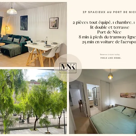 Apartment Spacieux 2 Pieces Au Port De *